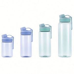 Hot Selling Sports Outdoor Poly clear Custom logo Plastic Water Bottles with Handles and Pop Tops Capping Manual <b>Machine</b> - Product Image 1