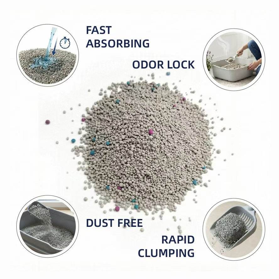Stunning Low Odor Biodegradable Clumping Cat Litter image