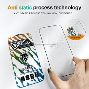 Protecteur d'écran en verre trempé anti-empreintes digitales pour téléphone portable HD pour iPhone 17 Air 16 15 14 13 12 <span class=keywords><strong>Pro</strong></span> - Product Image 4