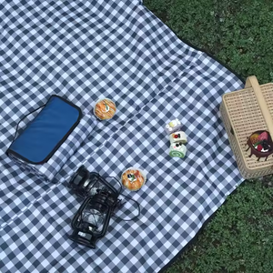 Alfombra de Playa Impermeable Extra Grande, Manta de <span class=keywords><strong>Picnic</strong></span> Portátil para Exteriores, Alfombra de Viaje Plegable con Logotipo Personalizado para Venta al por Mayor - Product Image 2