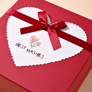 2025 Hình Dạng Tùy Chỉnh Và Logo Gấp Hộp Valentine Của Ngày Thiên Đàng Trái Đất Nắp Hộp Màu Đỏ Hình Trái Tim Hộp Quà Tặng Cho Son Môi Nước Hoa - Product Image 3