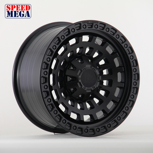 17/18/20 Inch PCD 5-127/6-114.3/6-139.7 Satin Black Cast Multi-Spoke Aluminum Forged Alloy Wheel New for 4x4 Offroad - Product Image 2