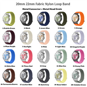 Correa de Tela Tejida para Reloj Huawei <span class=keywords><strong>Watch</strong></span> GT 6 GT5 GT4 41mm GT5 <span class=keywords><strong>Pro</strong></span>, Brazalete Deportivo de Nailon Transpirable para Reloj Inteligente - Product Image 6