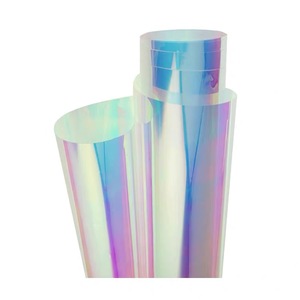 <span class=keywords><strong>Film</strong></span> décoratif auto-adhésif PET 2 mil effet arc-en-ciel moderne irisé pour vitres de bâtiment - Product Image 5
