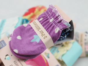 Gants <span class=keywords><strong>anti</strong></span>-rayures en coton pour bébés, accessoire de protection facial et contre les nouveau-nés, tendance, - Product Image 6