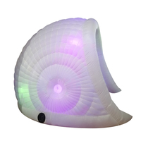 16,4 фута надувная купольная палатка Igloo с воздуходувкой, надувная палатка для дома для вечеринки, свадьбы, шоу, мероприятий и выставки