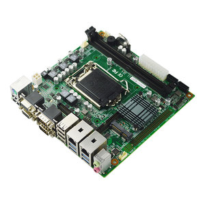 Intel LGA 1151 ổ cắm 2 DDR4 RAM <span class=keywords><strong>Mini</strong></span> <span class=keywords><strong>ITX</strong></span> Bo mạch chủ hỗ trợ Core i3/i5/i7 CPUs 2 VGA 2 cổng Ethernet Máy tính để bàn sử dụng New SATA - Product Image 5