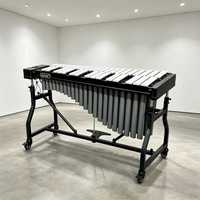 37 Key Vibraphone, Aluminum Plate Instrument, With Wheel Design, Pneumatic Lifting, Model DFV-F37