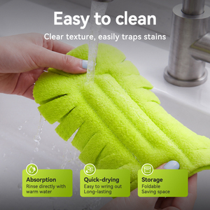 Plumes à poussière en microfibre portables et durables de qualité OEM pour le nettoyage, compatibles avec les recharges réutilisables de plumes à poussière en polaire <span class=keywords><strong>Swiffer</strong></span> - Product Image 5