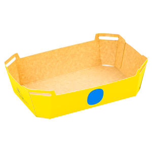 ราคาถูกที่กำหนดเองพิมพ์แฟนซี Furit ผักกระดาษแข็งเรือกระดาษถาดที่มีฝาปิดสัตว์เลี้ยง - Product Image 5