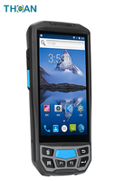 PDA Industrial Resistente de 5 Pulgadas con Android 13, 4G, Escáner de Código de Barras 2D, Teclado, WiFi, Lector de Códigos QR 1D/2D, RFID UHF, en Stock
