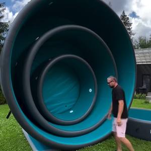 <span class=keywords><strong>สระ</strong></span>ว่ายน้ำเป่าลมสำหรับผู้ใหญ่แบบพกพา >0.88 มม. ผลิตจาก PVC เทคโนโลยีดรอปสติทช์ รูปทรงสี่เหลี่ยม/วงกลม/วงรี ปรับแต่งได้ - Product Image 3