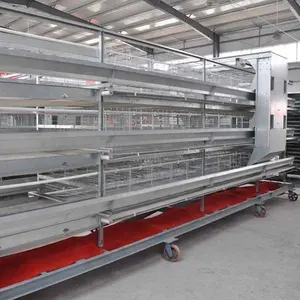 Poultry equipment H Type 4 tiers chicken cage battery cages for layers Chicken layer cage