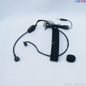 Casque Super cardioïde professionnel ME3-II Microphone serre-tête ME3 micro à condensateur pour SLX <span class=keywords><strong>ULX</strong></span> G2 G3 G4 sans fil 3.5mm 4Pin 3Pin - Product Image 2