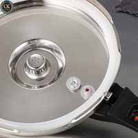 Casserole à pression électrique en acier inoxydable 304 de qualité alimentaire, résistante à la chaleur, avec poignée en bois, pour une cuisson rapide, utilisation domestique et commerciale