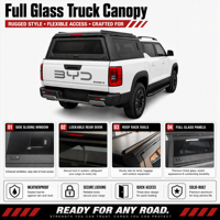 Capot de camionnette enroulable étanche en alliage d'aluminium avec verrouillage pour BYD SHARK 6 - Fabriqué en Chine