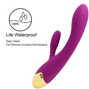 Tragbare 10 Geschwindigkeiten Realistische <span class=keywords><strong>Dildo</strong></span> G-Punkt Klitoris Kaninchen Vibrator Masturbation Stimulation Adult Toys - Product Image 3