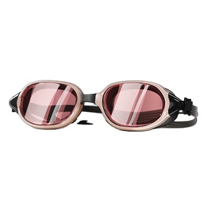 Lunettes de natation professionnelles haute définition pour hommes, femmes et adultes, anti-myopie, anti-buée, étanches, pour l'entraînement et la compétition, avec lentilles <span class=keywords><strong>en</strong></span> PC - Product Image 1