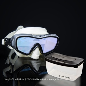 Vdive Professionelles Tauchmasken- und Schnorchelset mit gehärteten Glaslinsen, wasserdicht, CE-zertifiziert, Weitblick, <span class=keywords><strong>Low</strong></span>-<span class=keywords><strong>Volume</strong></span>-Design - Product Image 6
