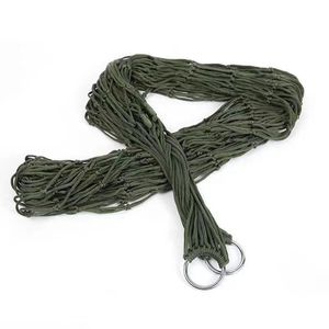 <span class=keywords><strong>Hamaca</strong></span> de cuerda de red de nailon duradera portátil para acampar al aire libre, tejido de jardín, suspensión, <span class=keywords><strong>estructura</strong></span> para dormir para adultos y niños - Product Image 4