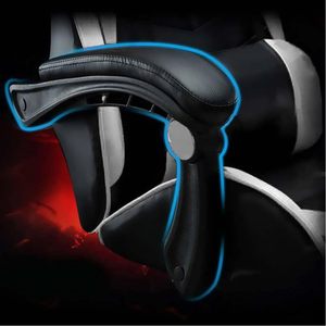 Vente en gros d'unité centrale Silla <span class=keywords><strong>Gamer</strong></span> à hauteur réglable meilleur logo chaise de sport ordinateur PC chaise de jeu de course pour adultes - Product Image 2