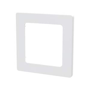 Placa de pared de plástico de 1 interruptor, color blanco; ideal para instalaciones eléctricas y decoración de interiores. - Product Image 1