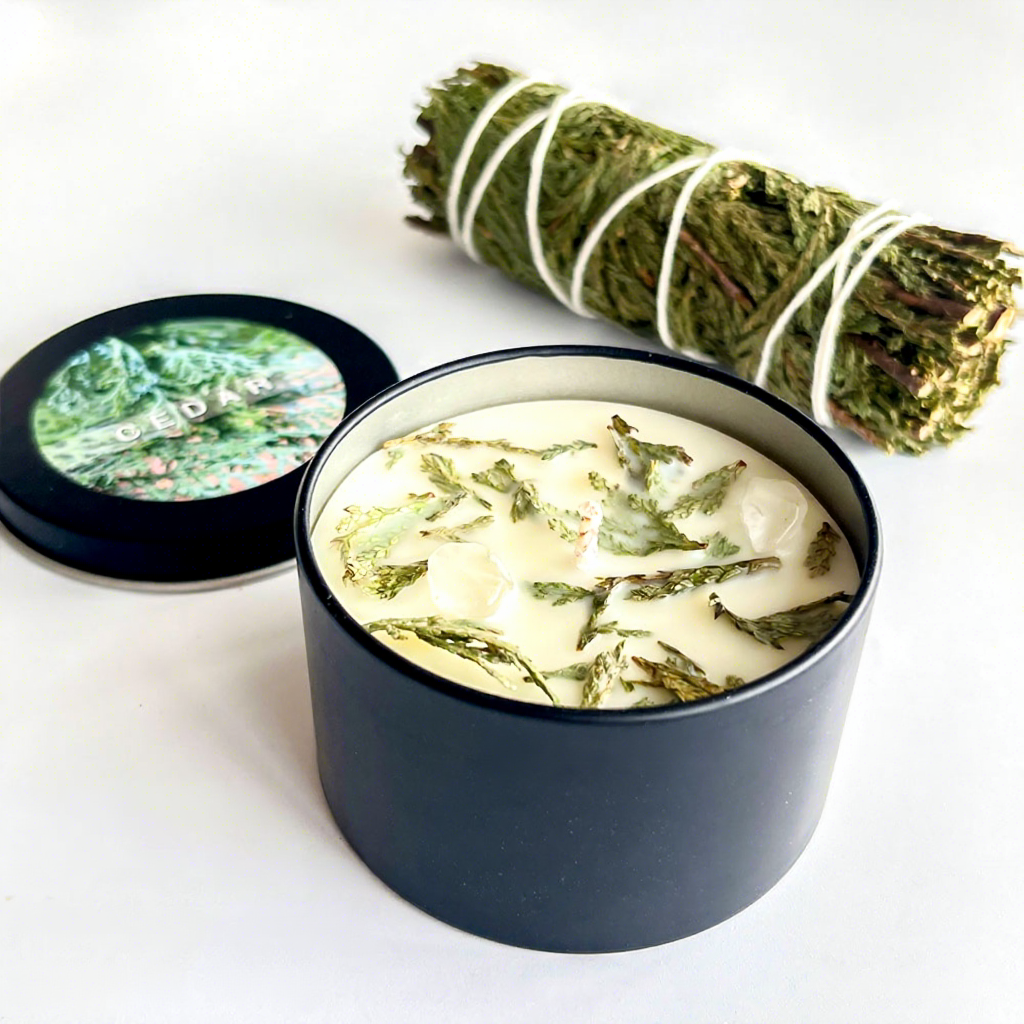 Bougie parfumée au cèdre