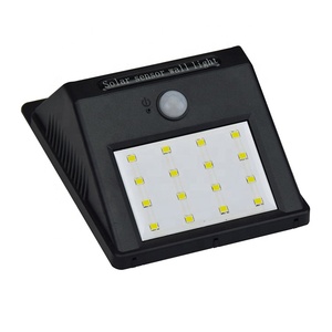 Caliente de <span class=keywords><strong>calle</strong></span> al aire libre jardín Patio Yard camino de pared de seguridad de lámpara Led Sensor de movimiento luz Solar - Product Image 4