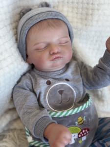 Rompecabezas <span class=keywords><strong>de</strong></span> <span class=keywords><strong>Silicona</strong></span> para Bebés, Manualidades, <span class=keywords><strong>Miniatura</strong></span> <span class=keywords><strong>de</strong></span> Cuerpo Completo, Tapete <span class=keywords><strong>de</strong></span> Juego para Rincón <span class=keywords><strong>de</strong></span> Libros, Muñeca Reborn - Product Image 3