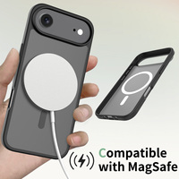 Coque de téléphone portable magnétique antichoc au toucher doux pour iPhone 17 Air, sensation peau, personnalisée, de luxe, sur mesure