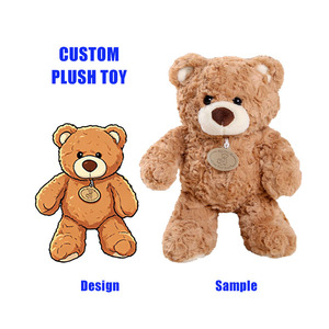 Oso de peluche de cumpleaños personalizado, figura de oso de peluche, juguete de peluche, almohada, muñeco de oso de peluche para regalo, el más vendido - Product Image 3