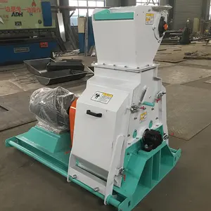 Straw Corn Crusher Sorghum Straw Grain Feed Vertical Piece Grinder