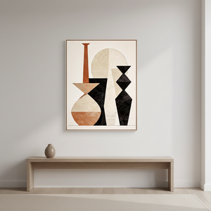 Quadro <span class=keywords><strong>su</strong></span> <span class=keywords><strong>Tela</strong></span> con Arte Astratta Geometrica Moderna, <span class=keywords><strong>Stampe</strong></span> Artistiche Incorniciate in Stile Nordico per Soggiorno, Camera da Letto, Arredamento di Lusso - Product Image 4