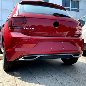 Volkswagen Polo Rear Lip Chrome Exhaust Tips Bright Trim Modification For 2018+ MK6 And Polo Plus Bumper Enhancement - Product Image 2