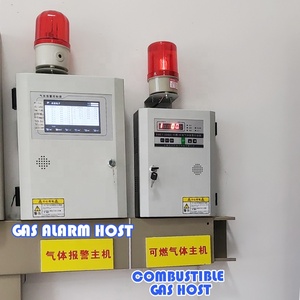 Painel de Controle de Alarme de Gás Multicanal para Detecção de Gases Tóxicos/Inflamáveis, Display LCD 4-20mA/RS485 Alarmes Auditivos e Visuais - Product Image 3