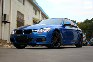 Rines Forjados Negros Semi-Brillantes Multirradio de 19x8.5 a 23x10 5x112 para Audi A6 A7 A8 Q7 Q8 S7 RS7 Sedán y SUV de Lujo - Product Image 4