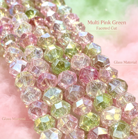 Perles en verre de cristal facettées de 8 mm en gros d'usine, en vrac, pour la fabrication de bijoux DIY, accessoires pour bracelets et colliers, en boîte