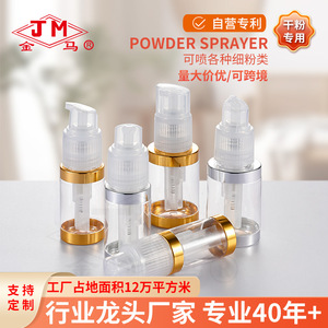 Botella pulverizadora Jinma con cabezal de bomba dorado de 80 ml para productos químicos diarios y cocina - Product Image 5