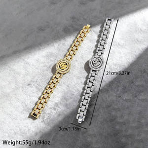 Set di <span class=keywords><strong>Bracciali</strong></span> Hip Hop in Vendita, Lotto di <span class=keywords><strong>Bracciali</strong></span> alla Moda per Boutique Online, Basso MOQ, Spedizione Rapida - Product Image 6