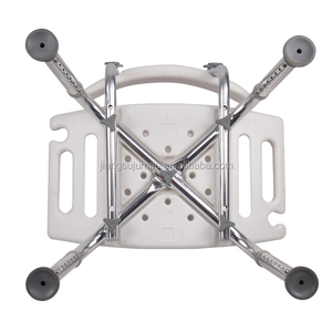 Jumao Aluminum Adjustable Height Shower <strong>Chair</strong> for <strong>Elderly</strong> and Disabled - Product Image 3