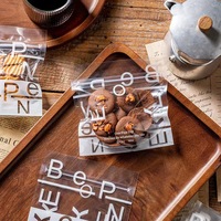Emballage d'impression personnalisée bonbons biscuits aliments cookies sacs en plastique givrés