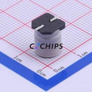 ตัวเก็บประจุอิเล็กโทรไลต์อะลูมิเนียมแบบ SMD รุ่น EEEHA1E101AP, ขนาด D8xL10.2 มม. ความจุ 100uF ค่าความคลาดเคลื่อน 20% แรงดันไฟฟ้า 25V กระแสไฟฟ้า 130mA-120Hz - Product Image 2