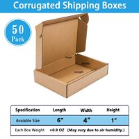 Boîtes d'expédition en carton ondulé rigide, laminées mat, écologiques et réutilisables, personnalisées pour l'emballage et l'expédition de produits
