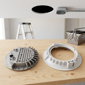 Carcasa de aluminio para faros delanteros BIBO, mecanizado por fundición a presión para soluciones de iluminación premium - Product Image 1