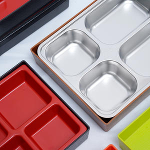 Newell จากตราม้วนกล่องกระดาษ Kimbap ซื้อกลับบ้านถุงเท้าพิซซ่าโดนัทสลิมซูชิแบบใช้แล้วทิ้งกล่องใส่กลับพร้อมช่อง - Product Image 5