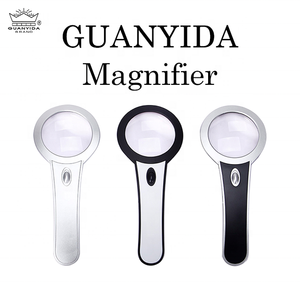 Kính lúp cầm tay hình vòm, chất liệu PMMA & ABS, thấu kính phi cầu, độ nét cao, dùng để đọc sách & làm việc chính xác - Product Image 5