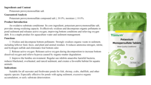 <span class=keywords><strong>Monopersulfate</strong></span> de potassium : Sel composé oxydant pour le conditionnement des fonds - Product Image 5