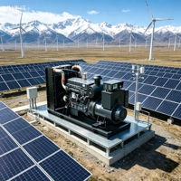 Groupe électrogène diesel Yuchai 400 kW 220 V 50/60 Hz refroidi par eau, démarrage électrique 24 V, super silencieux, châssis ouvert, télécommande, 1800 tr/min