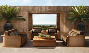 Muebles de Jardín de Alta Calidad para Patio Exterior de Hotel de Lujo, Silla de Descanso de Madera Maciza de Teca Personalizada Santiago - Product Image 2