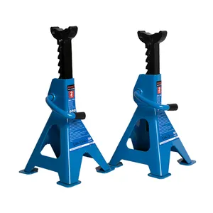 FIXTEC Automotive Tools CE Torin 3 Ton 6000 LBs Capacity Double Locking Steel Jack Stands